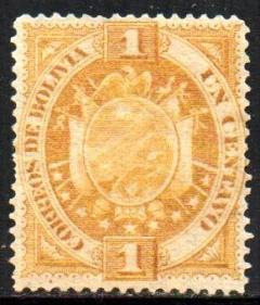 12967 Bolívia 39 Brasão Armas Bandeiras N