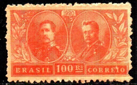 Brasil C 0013 Visita do Rei Alberto da Bélgica 1920 NN (f)