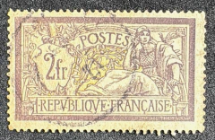 França 1900 - 2FR - usado - Yvt: 122 - € 90,00.