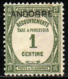 13201 Andorra Francesa Taxa 9 Numeral N