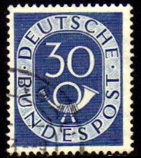 13265 Alemanha Ocidental 18 Numerais U (a)
