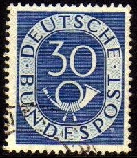 13265 Alemanha Ocidental 18 Numerais U (b)