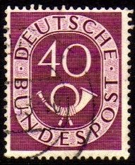 13265 Alemanha Ocidental 19 Numerais U (b)