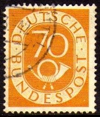 13267 Alemanha Ocidental 22 Numerais U (b)