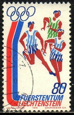 13274 Liechtenstein 594 Jogos Olímpicos Olimpíadas U (a)