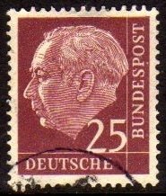 13291 Alemanha Ocidental 69A Thedore Heuss U (a)