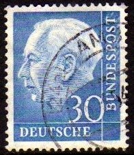 13291 Alemanha Ocidental 70 Thedore Heuss U (a)