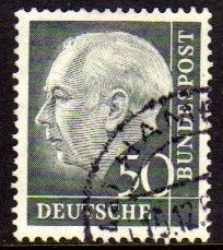 13292 Alemanha Ocidental 71A Thedore Heuss U (a)