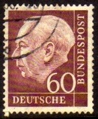13293 Alemanha Ocidental 71B Thedore Heuss U (b)