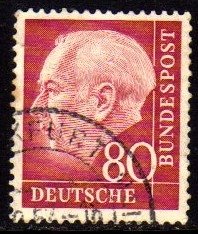 13294 Alemanha Ocidental 71D Thedore Heuss U (a)