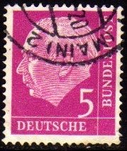 13297 Alemanha Ocidental 64a Thedore Heuss U (b)