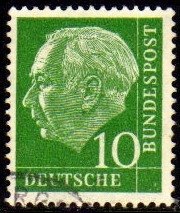 13298 Alemanha Ocidental 67a Thedore Heuss U (a)