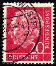 13298 Alemanha Ocidental 69a Thedore Heuss U (a)