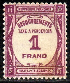 13359 França Taxa 59 Numeral N