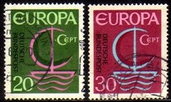 13448 Alemanha Ocidental 375/77 Tema Europa U (a)
