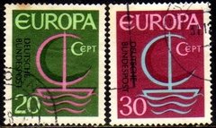 13448 Alemanha Ocidental 375/77 Tema Europa U (b)