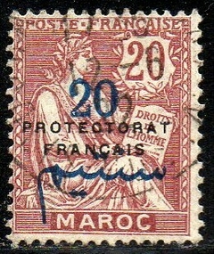 13477 Marrocos Frances 43 Mouchon U