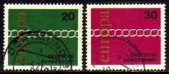13527 Alemanha Ocidental 538/39 Tema Europa U