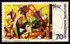 13591 Alemanha Ocidental 673 Pinturas Expressionistas U