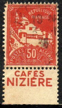 13616 Argélia 79Ab Mesquita com Propaganda U