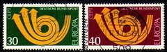 13631 Alemanha Ocidental 618/19 Tema Europa U