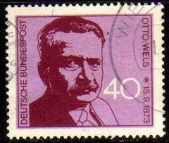 13637 Alemanha Ocidental 630 Otto Wels Politico U (a)