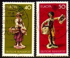 13642 Alemanha Ocidental 739/40 Tema Europa Obras de Arte U