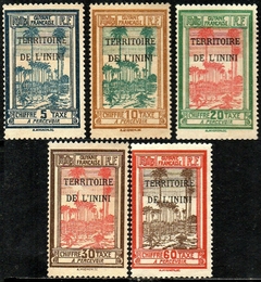 13722 Inini Taxas 1/4 + 6 Paisagens N