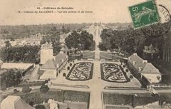 04244 França Cartão Postal Castelo Calvados P/curitiba