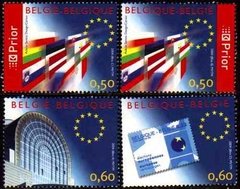 01505 Bélgica 3243/46 União Europeia Bandeiras Nnn