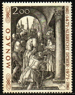 15063 Mônaco 876 Pintura de Durer NNN