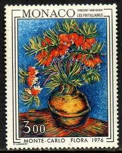 15100 Mônaco 1056 Pintura Flores NNN