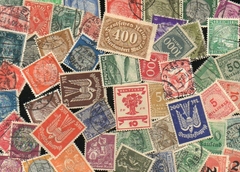 15104 Alemanha Reich Pacote com 50 Selos Diferentes - Linda Escolha