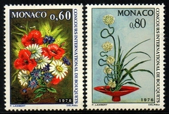 15120 Mônaco 1035/36 Buque de Flores NN