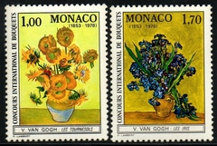 15130 Mônaco 1161/62 Buque de Flores NN
