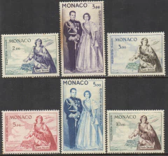 15147 Mônaco Aéreos 73/78 Casal Principesco NN (PF)