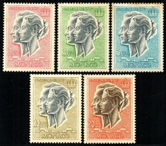 15150 Mônaco Aéreos 87/90A Casal Principesco NN (PF)