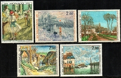 15153 Mônaco 968/72 Pinturas Impressionistas N