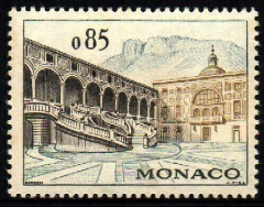 15157 Mônaco 549 Palácio Principesco NN
