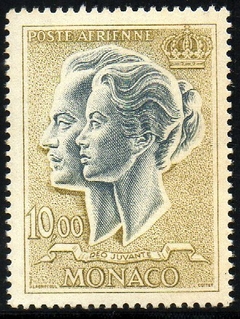 15158 Mônaco Aéreos 90 Casal Principesco NNN