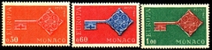 15159 Mônaco 749/51 Tema Europa NN