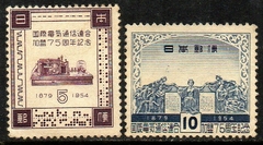 15212 Japão 559/60 UIT Telecomunicações NN