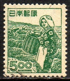 15235 Japão 395 Colheita do Chá U (a)