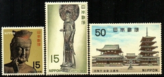 15261 Japão 882/84 Tesouros Nacionais NN