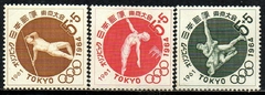 15276 Japão 689/91 Esportes Olimpíadas NN