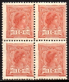 Brasil 154 Alegoria da República Quadra NNN (d)