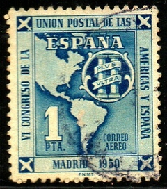 15434 Espanha Aéreo 248 UPAE União Postal U