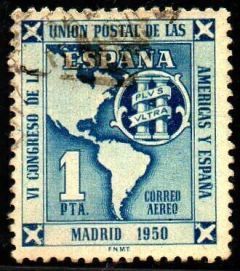 15434 Espanha Aéreo 248 UPAE União Postal U (a)