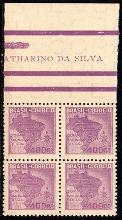Brasil C 0175 Inauguração de Goiânia / GO quadra 1942 NNN (a)