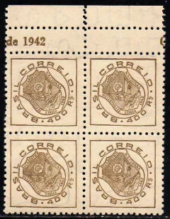 Brasil C 0177 Congresso Eucarístico Quadra 1942 NNN (a)